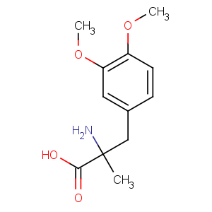 CAS No:10128-06-0 2-amino-3-(3,4-dimethoxyphenyl)-2-methylpropanoic acid