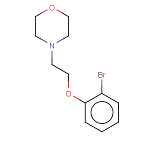 CAS No:101558-72-9 Morpholine,4-[2-(2-bromophenoxy)ethyl]-