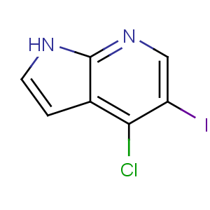 CAS No:1015610-31-7 4-chloro-5-iodo-1H-pyrrolo[2,3-b]pyridine