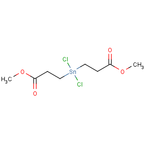 CAS No:10175-01-6 Propanoic acid,3,3'-(dichlorostannylene)bis-, 1,1'-dimethyl ester