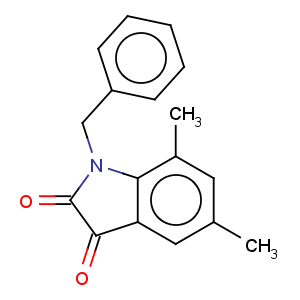 CAS No:1017609-55-0 1H-Indole-2,3-dione,5,7-dimethyl-1-(phenylmethyl)-