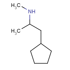 CAS No:102-45-4 1-cyclopentyl-N-methylpropan-2-amine