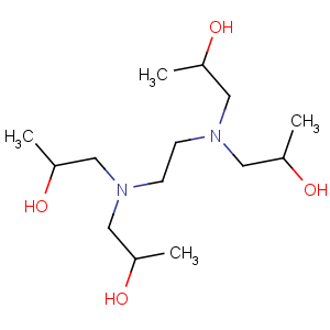 CAS No:102-60-3 1-[2-[bis(2-hydroxypropyl)amino]ethyl-(2-hydroxypropyl)amino]propan-2-ol