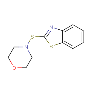 CAS No:102-77-2 4-(1,3-benzothiazol-2-ylsulfanyl)morpholine