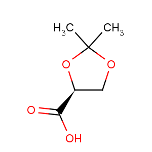 CAS No:102045-96-5 1,3-Dioxolane-4-carboxylicacid, 2,2-dimethyl-, (4S)-