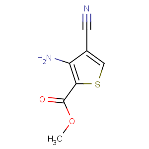 CAS No:102123-28-4 methyl 3-amino-4-cyanothiophene-2-carboxylate