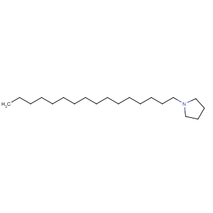 CAS No:102155-10-2 Pyrrolidine, 1-hexadecyl-