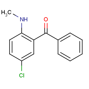 CAS No:1022-13-5 [5-chloro-2-(methylamino)phenyl]-phenylmethanone
