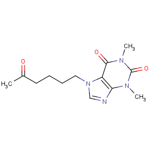 CAS No:10226-54-7 1,3-dimethyl-7-(5-oxohexyl)purine-2,6-dione