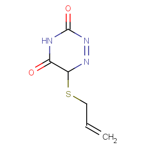 CAS No:10237-48-6 1,2,4-Triazine-3,5(2H,4H)-dione,6-(2-propen-1-ylthio)-