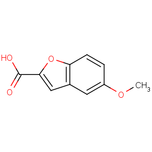 CAS No:10242-08-7 5-methoxy-1-benzofuran-2-carboxylic acid