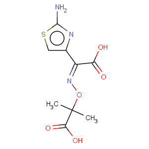 CAS No:102507-85-7 (Z)-2-(2-Aminothiazol-4-yl)-2-(1-carboxy-1-methyl)ethoxyiminoacetic acid