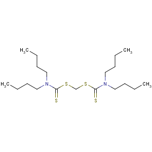 CAS No:10254-57-6 dibutylcarbamothioylsulfanylmethyl N,N-dibutylcarbamodithioate
