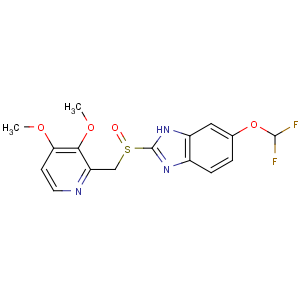 CAS No:102625-70-7 6-(difluoromethoxy)-2-[(3,<br />4-dimethoxypyridin-2-yl)methylsulfinyl]-1H-benzimidazole