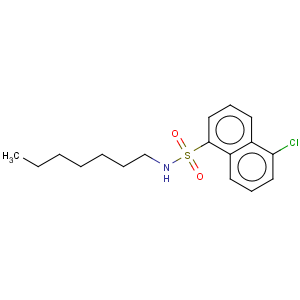 CAS No:102649-79-6 1-Naphthalenesulfonamide,5-chloro-N-heptyl-