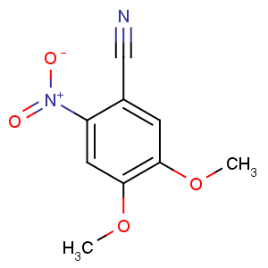 CAS No:102714-71-6 4,5-dimethoxy-2-nitrobenzonitrile