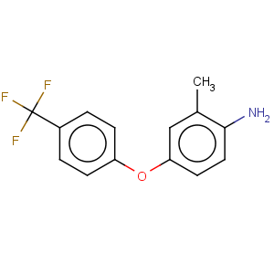 CAS No:102766-74-5 Benzenamine,2-methyl-4-[4-(trifluoromethyl)phenoxy]-