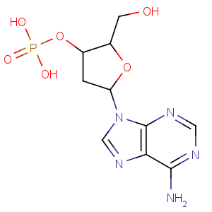 CAS No:102832-10-0 [(2R,3S,5R)-5-(6-aminopurin-9-yl)-2-(hydroxymethyl)oxolan-3-yl]<br />dihydrogen phosphate