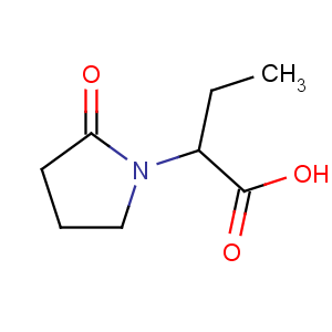 CAS No:102849-49-0 (2S)-2-(2-oxopyrrolidin-1-yl)butanoic acid
