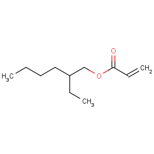 CAS No:103-11-7 2-ethylhexyl prop-2-enoate