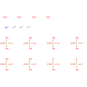 CAS No:10305-76-7 Phosphoric acid,aluminum sodium salt (8:3:1), tetrahydrate (8CI,9CI)