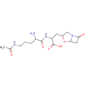 CAS No:103059-97-8 Serine,N5-acetylornithyl-3-(7-oxo-4-oxa-1-azabicyclo[3.2.0]hept-3-yl)- (9CI)