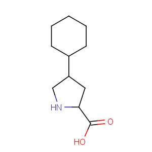 CAS No:103201-78-1 (2S,4S)-4-cyclohexylpyrrolidine-2-carboxylic acid