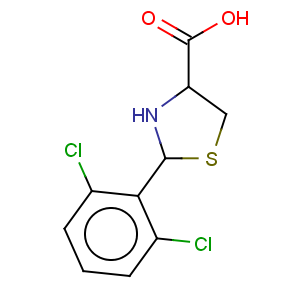 CAS No:103263-85-0 4-Thiazolidinecarboxylicacid, 2-(2,6-dichlorophenyl)-