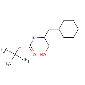 CAS No:103322-56-1 tert-butyl N-[(2S)-1-cyclohexyl-3-hydroxypropan-2-yl]carbamate