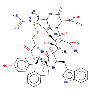 CAS No:103429-32-9 L-Threoninamide,D-phenylalanyl-L-cysteinyl-L-tyrosyl-D-tryptophyl-L-arginyl-L-threonyl-3-mercapto-L-valyl-,cyclic (2®