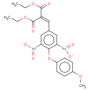 CAS No:103506-04-3 Propanedioic acid,2-[[4-(4-methoxyphenoxy)-3,5-dinitrophenyl]methylene]-, 1,3-diethyl ester