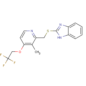 CAS No:103577-40-8 2-[[3-methyl-4-(2,2,<br />2-trifluoroethoxy)pyridin-2-yl]methylsulfanyl]-1H-benzimidazole
