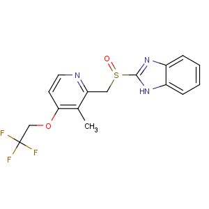 CAS No:103577-45-3 2-[[3-methyl-4-(2,2,<br />2-trifluoroethoxy)pyridin-2-yl]methylsulfinyl]-1H-benzimidazole