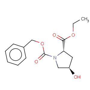 CAS No:103667-57-8 1,2-Pyrrolidinedicarboxylicacid, 4-hydroxy-, 2-ethyl 1-(phenylmethyl) ester, (2S,4R)-