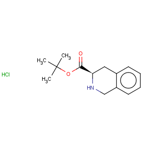CAS No:103733-29-5 3-Isoquinolinecarboxylicacid, 1,2,3,4-tetrahydro-, 1,1-dimethylethyl ester, hydrochloride, (R)- (9CI)