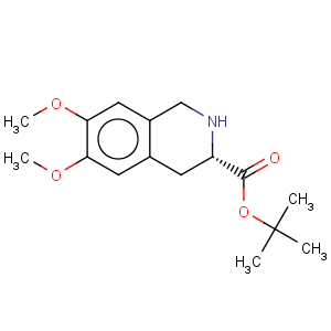 CAS No:103733-31-9 3-Isoquinolinecarboxylicacid, 1,2,3,4-tetrahydro-6,7-dimethoxy-, 1,1-dimethylethyl ester, (S)- (9CI)