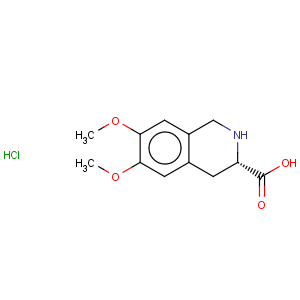 CAS No:103733-66-0 (S)-6,7-Dimethoxy-1,2,3,4-tetrahydro-3-isoquinolinecarboxylic acid hydrochloride