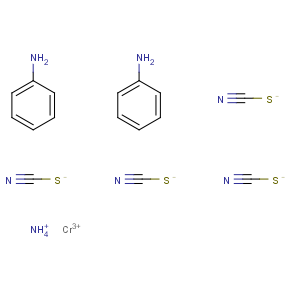 CAS No:10380-20-8 Chromate(1-),bis(benzenamine)tetrakis(thiocyanato-kN)-, ammonium (9CI)