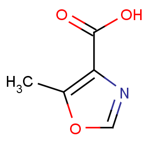 CAS No:103879-58-9 5-methyl-1,3-oxazole-4-carboxylic acid
