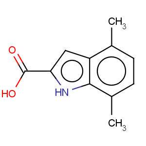 CAS No:103988-96-1 1H-Indole-2-carboxylicacid, 4,7-dimethyl-