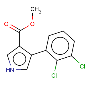 CAS No:103999-57-1 1H-Pyrrole-3-carboxylicacid, 4-(2,3-dichlorophenyl)-, methyl ester