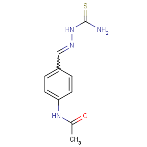 CAS No:104-06-3 N-[4-[(E)-(carbamothioylhydrazinylidene)methyl]phenyl]acetamide