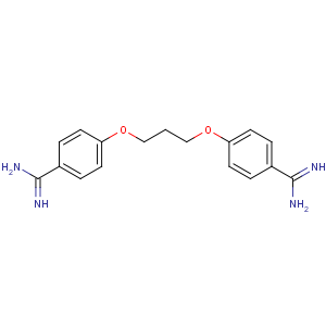 CAS No:104-32-5 4-[3-(4-carbamimidoylphenoxy)propoxy]benzenecarboximidamide