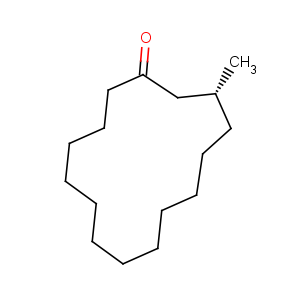 CAS No:10403-00-6 Cyclopentadecanone, 3-methyl-, (3R)-