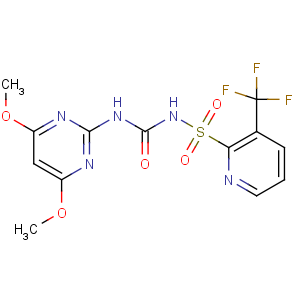 CAS No:104040-78-0 1-(4,<br />6-dimethoxypyrimidin-2-yl)-3-[3-(trifluoromethyl)pyridin-2-yl]<br />sulfonylurea