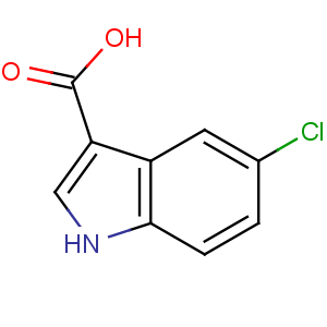 CAS No:10406-05-0 5-chloro-1H-indole-3-carboxylic acid