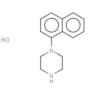 CAS No:104113-71-5 Piperazine,1-(1-naphthalenyl)-, hydrochloride (1:1)