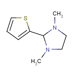 CAS No:104208-13-1 1,3-dimethyl-2-thiophen-2-ylimidazolidine
