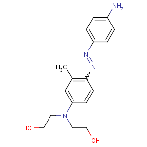 CAS No:104226-21-3 2-[4-[(4-aminophenyl)diazenyl]-N-(2-hydroxyethyl)-3-methylanilino]<br />ethanol