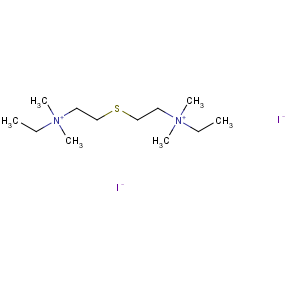CAS No:10433-71-3 ethyl-[2-[2-[ethyl(dimethyl)azaniumyl]ethylsulfanyl]ethyl]-<br />dimethylazanium
